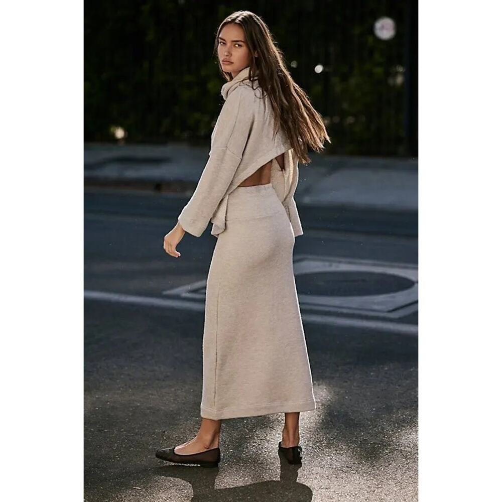 NWT Free People Milley Reversible Set in Wet Plaster Sz XS - Picture 9 of 12